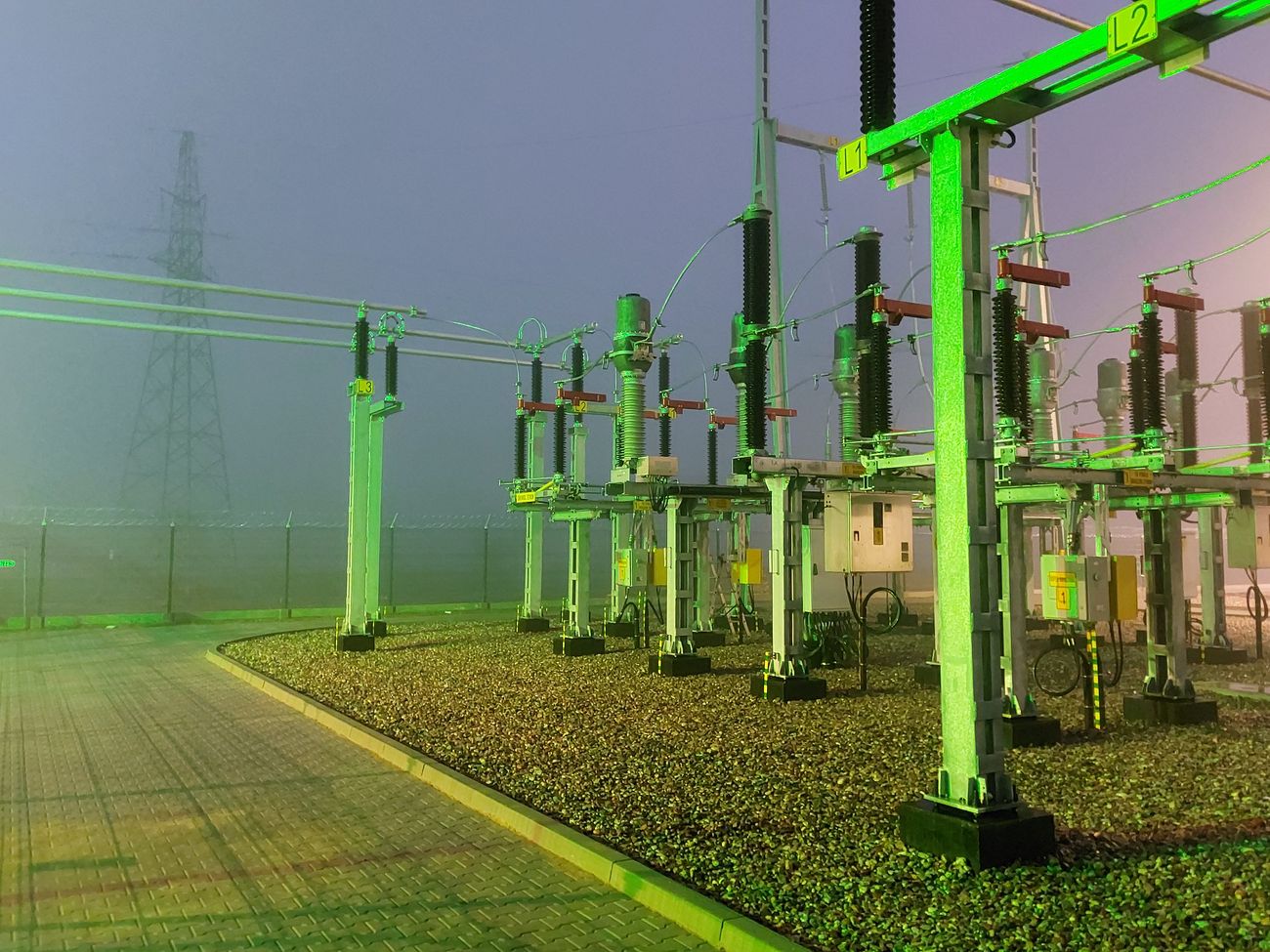 Realizacja 3Concept — stacja elektroenergetyczna 1